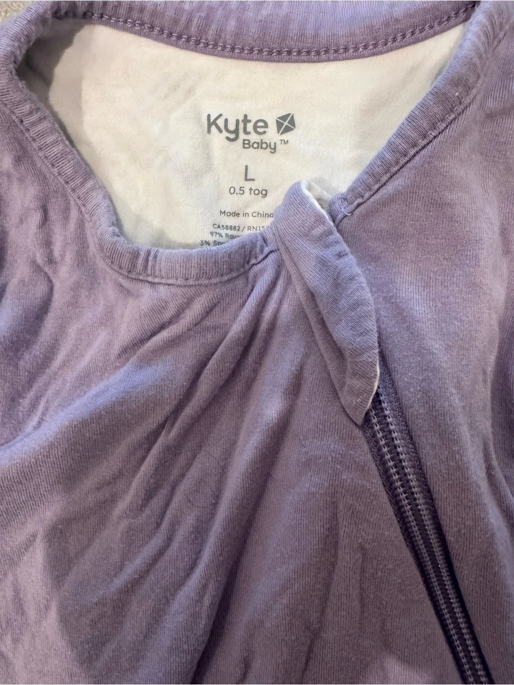 Kyte BABY Purple Sleeveless Sleep Sack